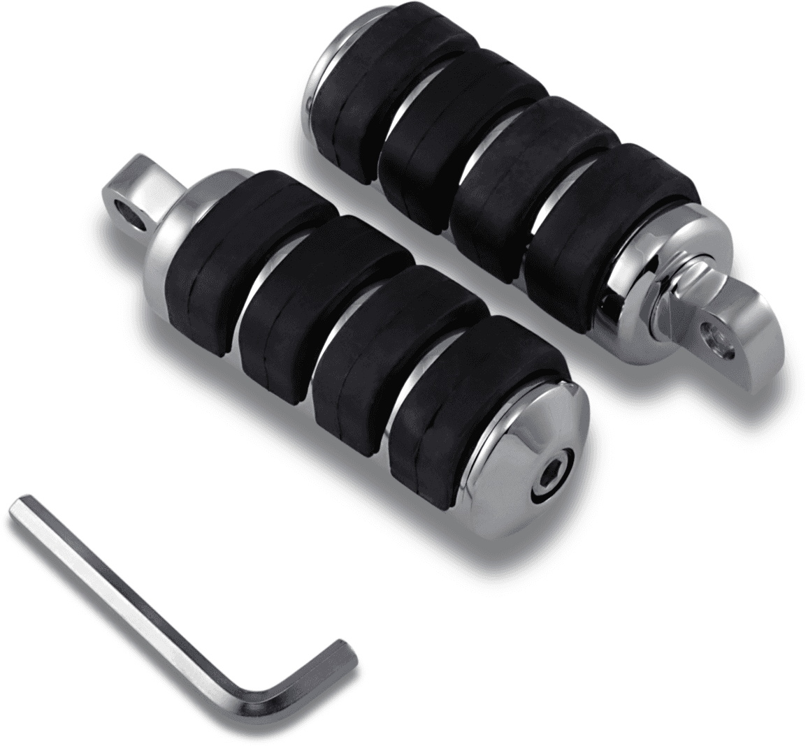 DRAG SPECIALTIES DS-253500 Large Foot Pegs - Passenger - Male
