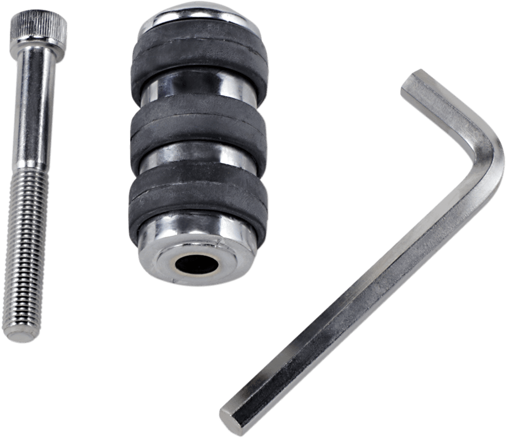 DRAG SPECIALTIES DS-253510 Soft-Ride Shift Peg - Standard - Chrome