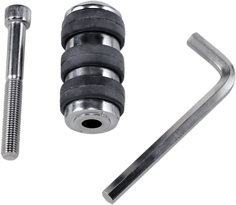 DRAG SPECIALTIES DS-253510 Soft-Ride Shift Peg - Standard - Chrome