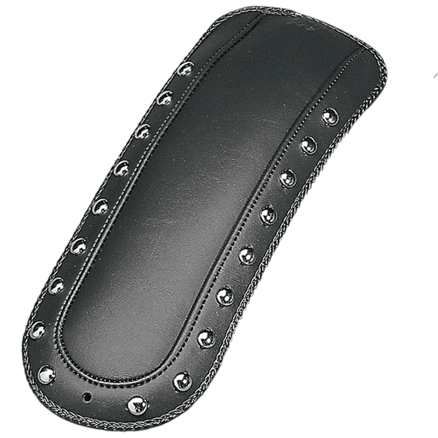 MUSTANG DS-265501 Fender Bib - Smooth Chrome-Studded - Black - HD Softail/FXR — image 2 of 2