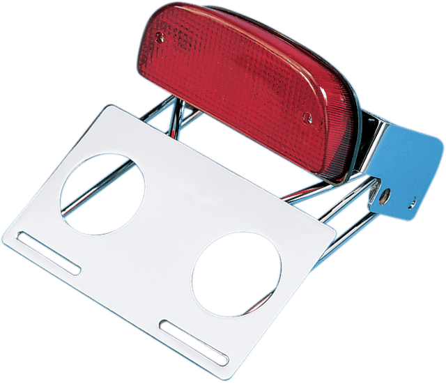 DRAG SPECIALTIES DS-272026 Taillight/Bracket Assembly - Chrome