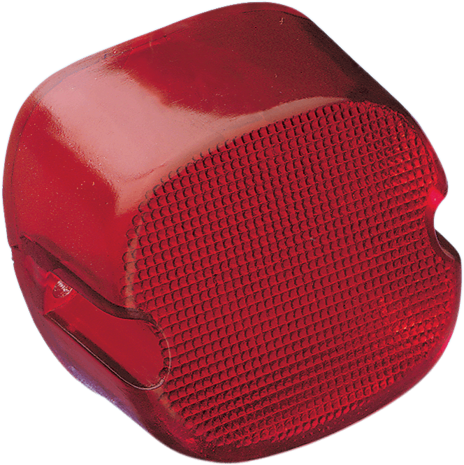 DRAG SPECIALTIES DS-272037 Taillight Lens - Bottom Tag Window - Red