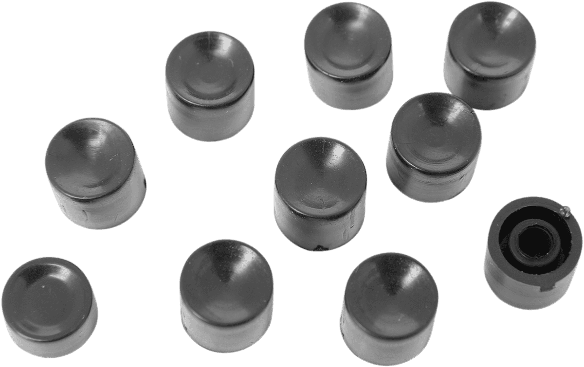 DRAG SPECIALTIES DS-272142 Handlebar Switch Button Caps - Turn Signal - Long - Black