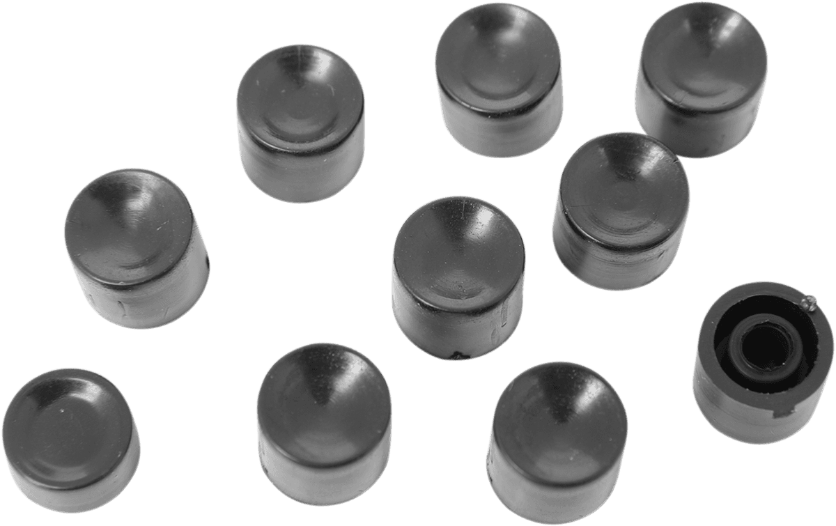 DRAG SPECIALTIES DS-272142 Handlebar Switch Button Caps - Turn Signal - Long - Black
