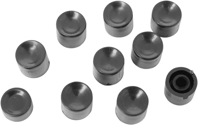 DRAG SPECIALTIES DS-272142 Handlebar Switch Button Caps - Turn Signal - Long - Black