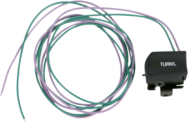 DRAG SPECIALTIES DS-272253A Handlebar Switch Kit - Left-Side - Turn Signal - Black