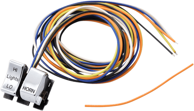 DRAG SPECIALTIES DS-272257A Handlebar Switch Kit - Dimmer/Horn - Chrome