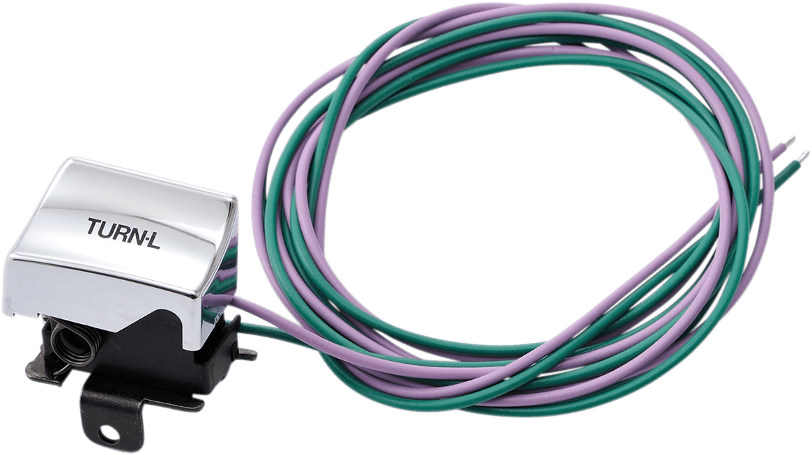 DRAG SPECIALTIES DS-272258A Handlebar Switch Kit - Left-Side - Turn Signal - Chrome
