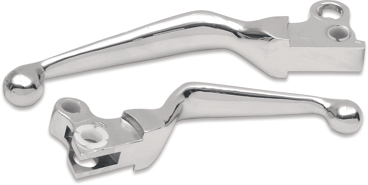 DRAG SPECIALTIES DS-273145A Wide Blade Lever Set - Chrome