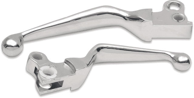 DRAG SPECIALTIES DS-273145A Wide Blade Lever Set - Chrome