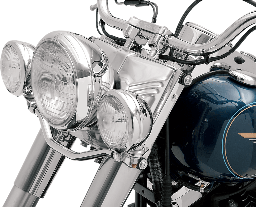 DRAG SPECIALTIES DS-280266 Spotlight Mount - Chrome - '86-'99 FLST — image 2 of 2