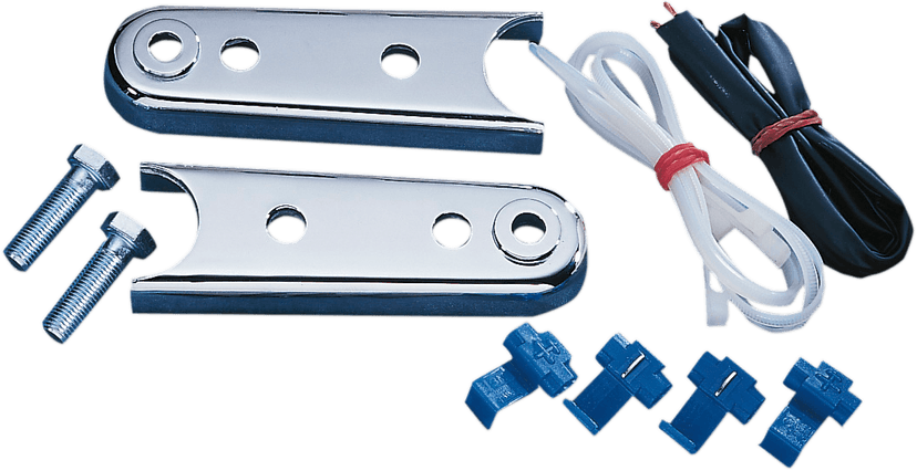 DRAG SPECIALTIES DS-280316 Turn Signal Relocation Kit - Rear - '84-'01 FXST