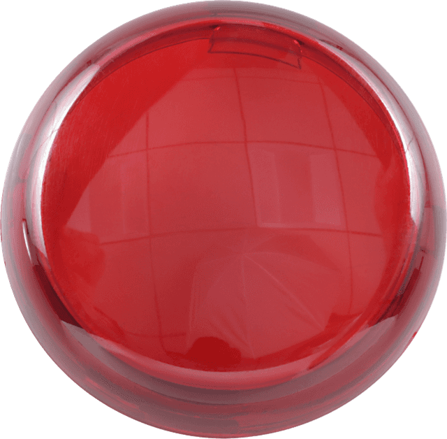 DRAG SPECIALTIES DS280518 Turn Signal Lens - Red — image 1 of 2