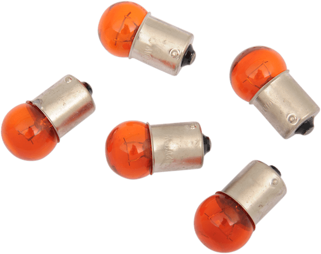 DRAG SPECIALTIES DS-282002 Globe Bulbs - Amber