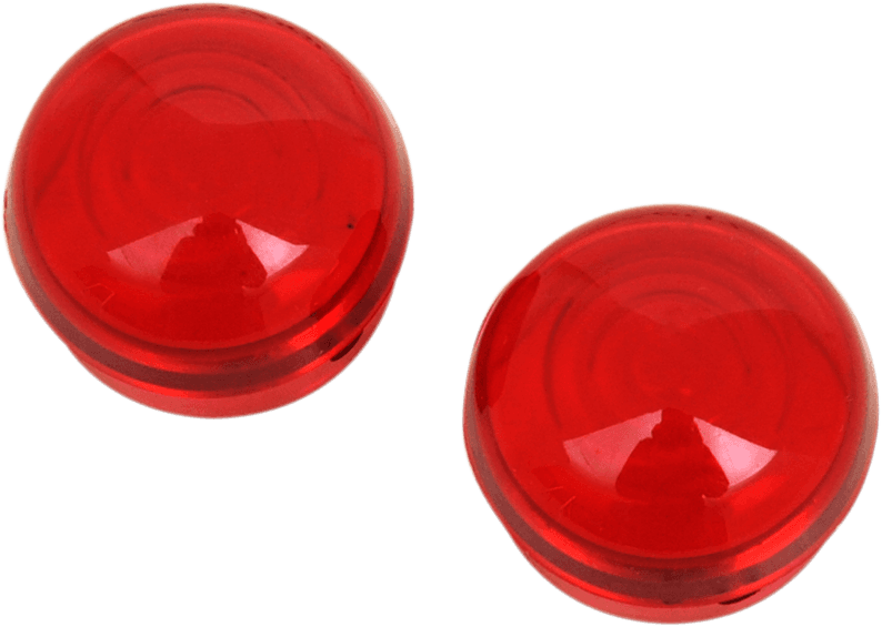 DRAG SPECIALTIES DS-282042 Replacement Red Lens - DS-282040/1