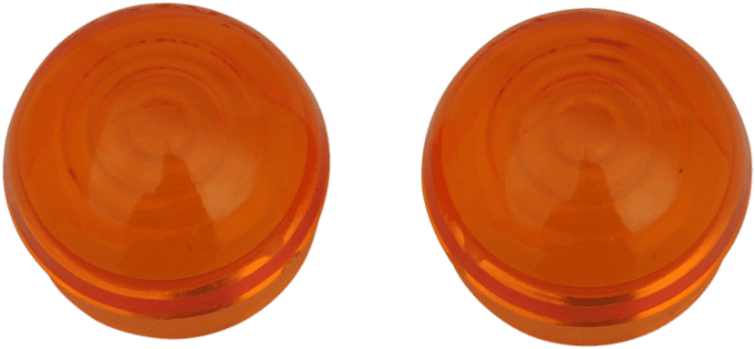 DRAG SPECIALTIES DS-282045 Replacement Amber Lens - DDS282040/1