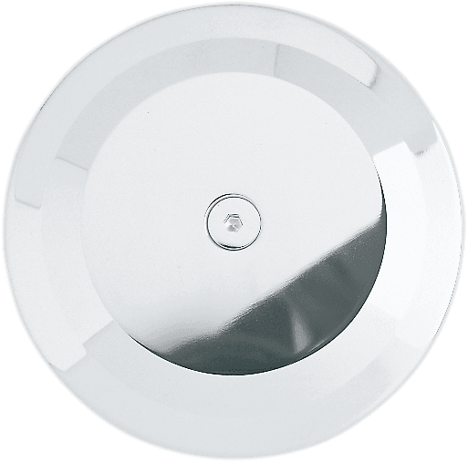 JOKER MACHINE DS-288842 Billet Air Cleaner Insert - Smooth - Chrome