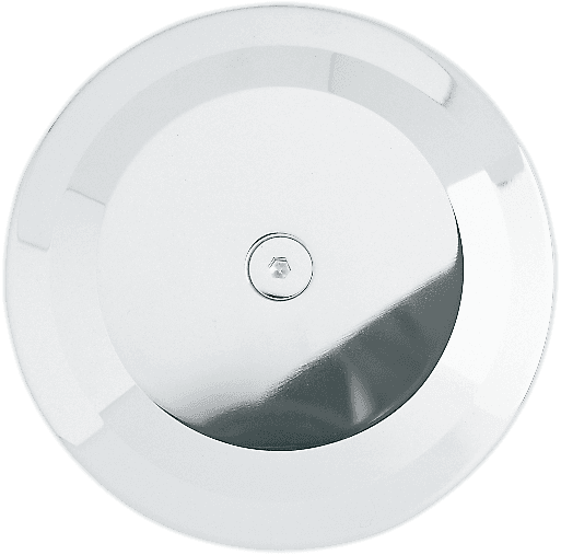 JOKER MACHINE DS-288842 Billet Air Cleaner Insert - Smooth - Chrome