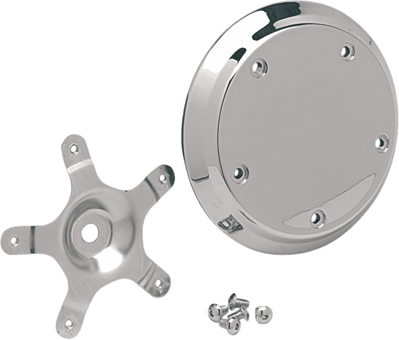 DRAG SPECIALTIES DS288929 Five-Bolt Domed Air Cleaner Insert - Chrome