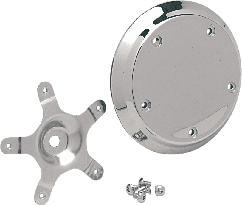 DRAG SPECIALTIES DS288929 Five-Bolt Domed Air Cleaner Insert - Chrome