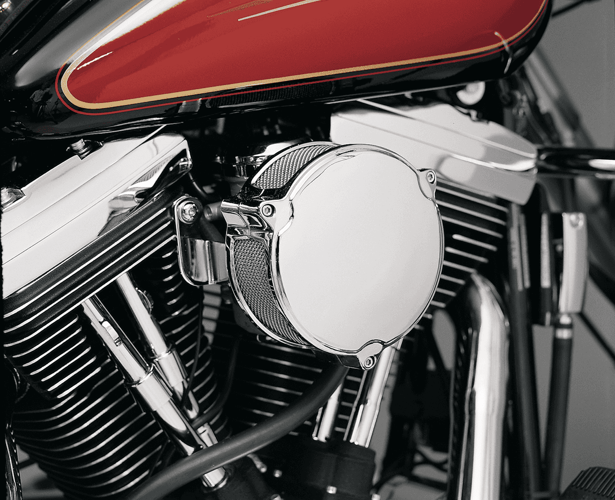 DRAG SPECIALTIES DS-289044 High Performance 6" Dragtron™ II Air Cleaner Kit - Chrome