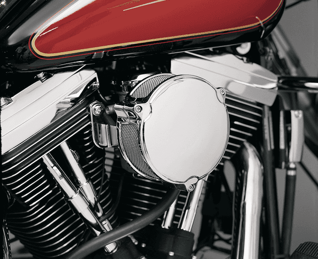 DRAG SPECIALTIES DS-289044 High Performance 6" Dragtron™ II Air Cleaner Kit - Chrome
