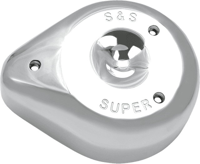 S&S CYCLE DS-289137 Teardrop Air Cleaner Kit - Chrome — image 1 of 2