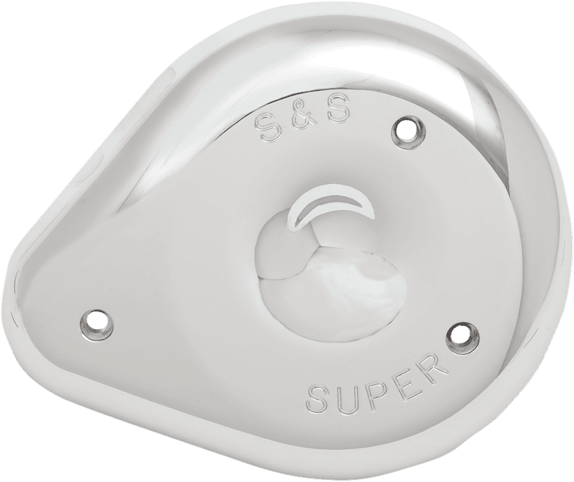 S&S CYCLE DS289404 Teardrop Air Cleaner Cover - Chrome