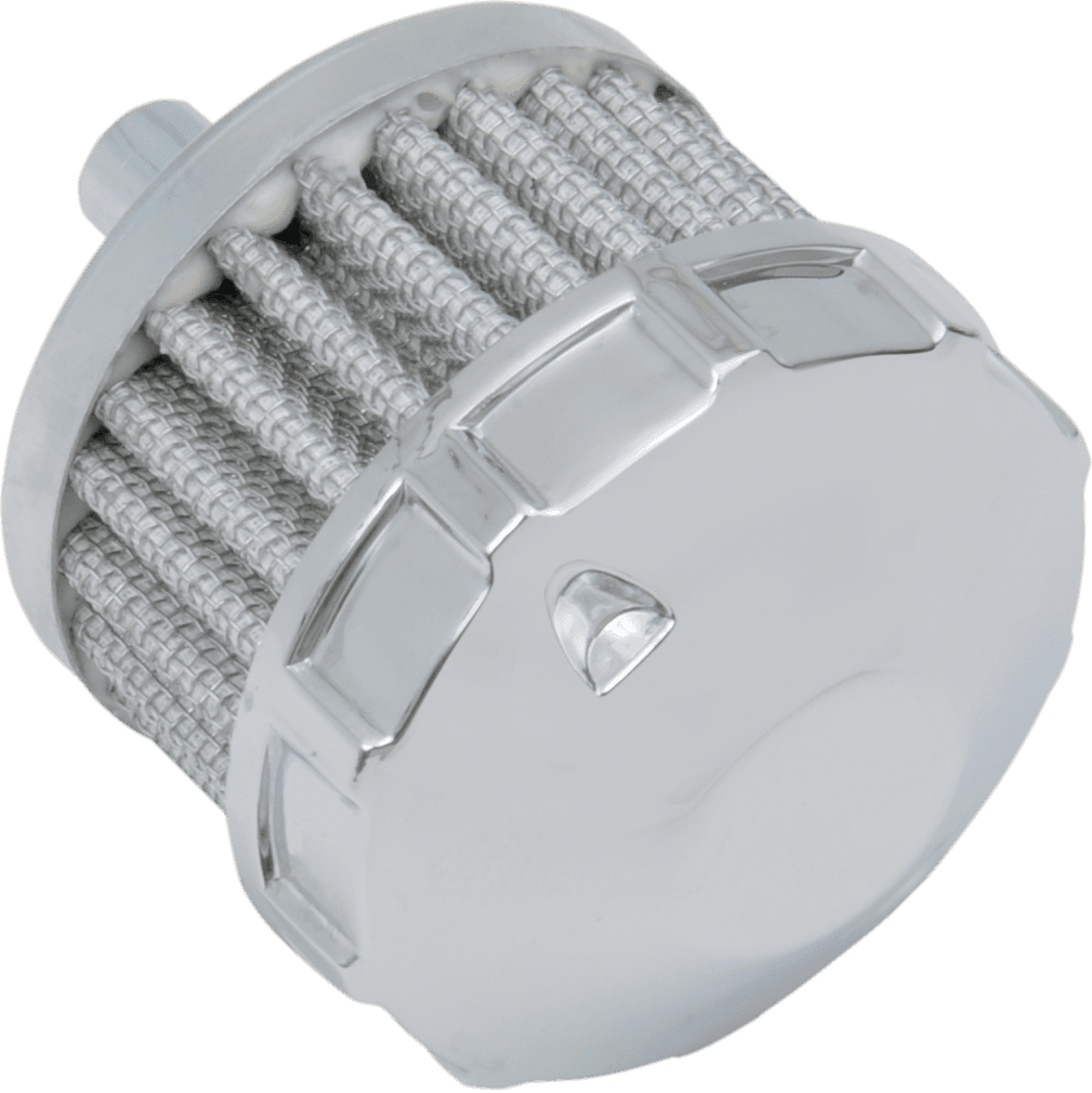 DRAG SPECIALTIES DS-289516 Filter - Crankcase Vent - Chrome Top