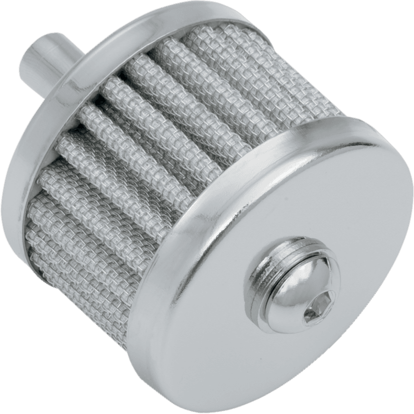 DRAG SPECIALTIES DS289519 Filter - Crankcase Vent - Button Head Bolt Top