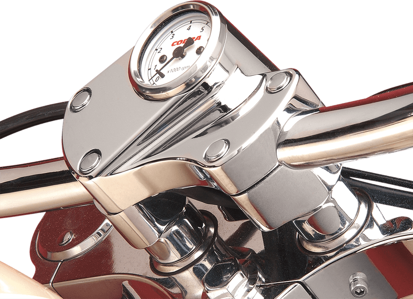 DRAG SPECIALTIES DS-290113 Buffalo Billet Aluminum Handlebar Risers - 1-1/2" - Chrome — image 2 of 2