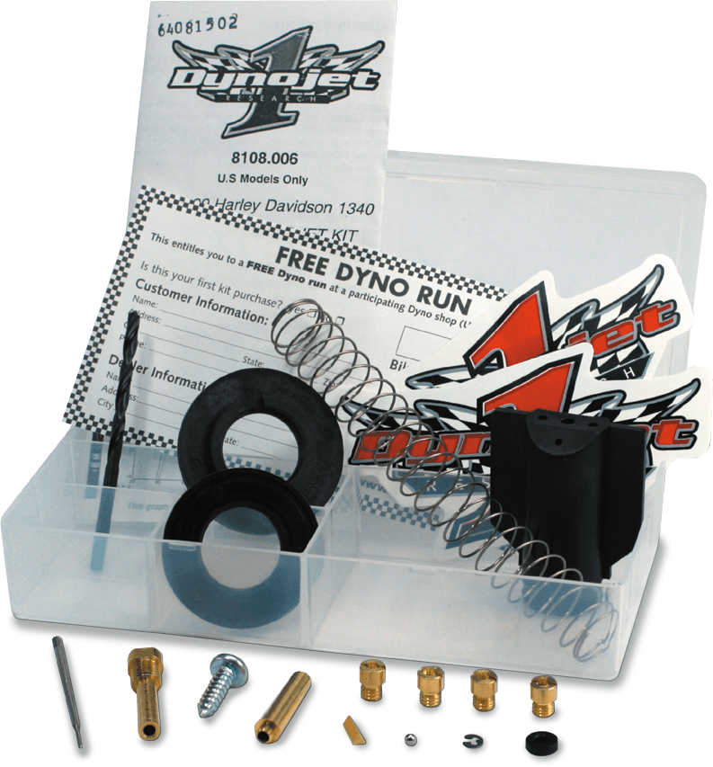DYNOJET DS-290356 Thunderslide Jet Kit - Twin Cam — image 2 of 3