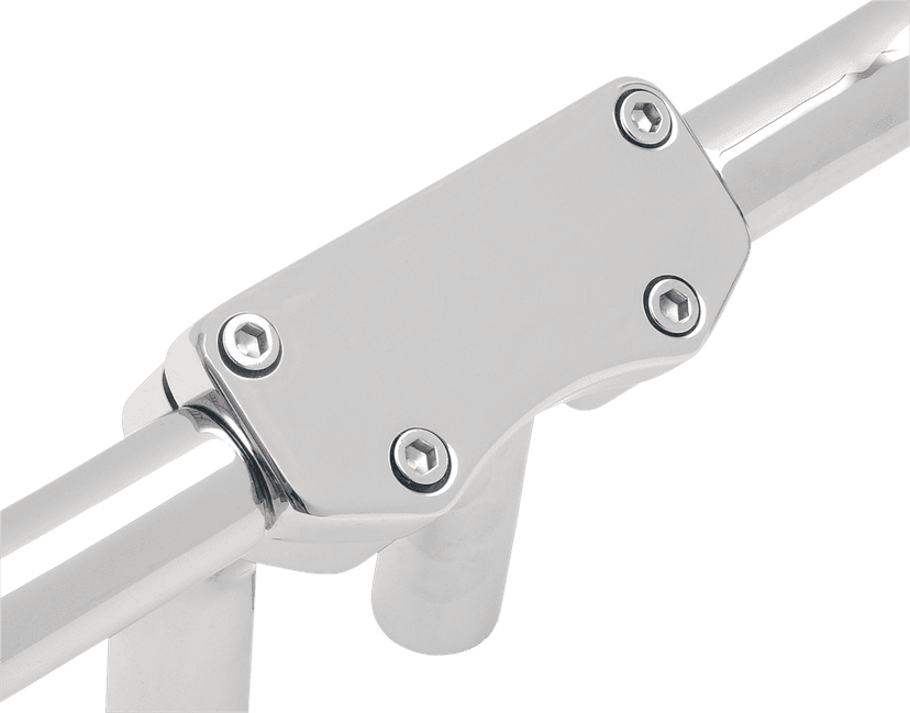 DRAG SPECIALTIES DS-290651 Buffalo Handlebar Clamp - Smooth — image 2 of 2