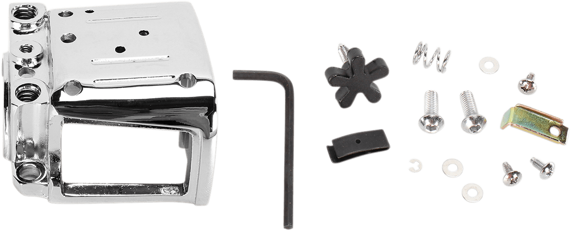 DRAG SPECIALTIES DS-290691 Handlebar Switch Housing Kit - Right - Lower - Chrome