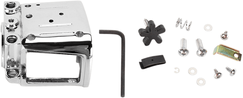 DRAG SPECIALTIES DS-290691 Handlebar Switch Housing Kit - Right - Lower - Chrome