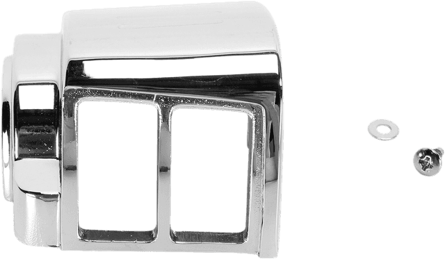 DRAG SPECIALTIES DS-290692 Handlebar Switch Housing Kit - Left - Upper - Chrome — image 2 of 2