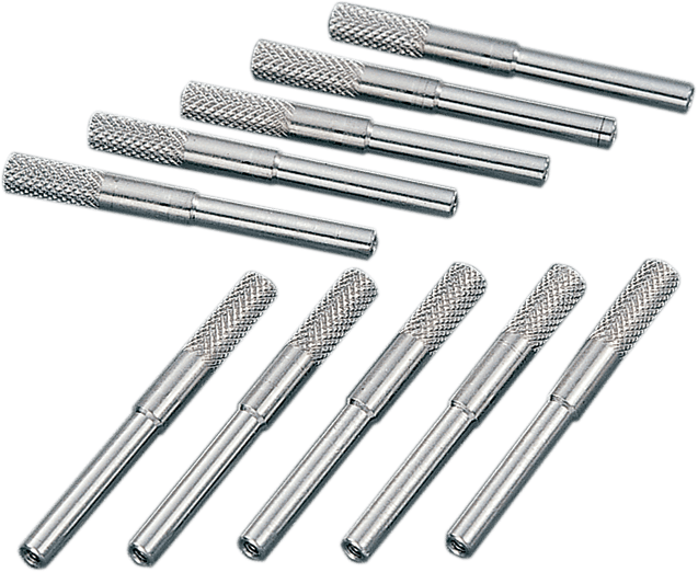 DRAG SPECIALTIES DS-293873 Knurled Speedometer Reset Knobs - 10 Pack