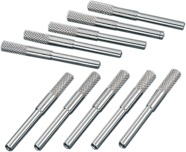 DRAG SPECIALTIES DS-293873 Knurled Speedometer Reset Knobs - 10 Pack