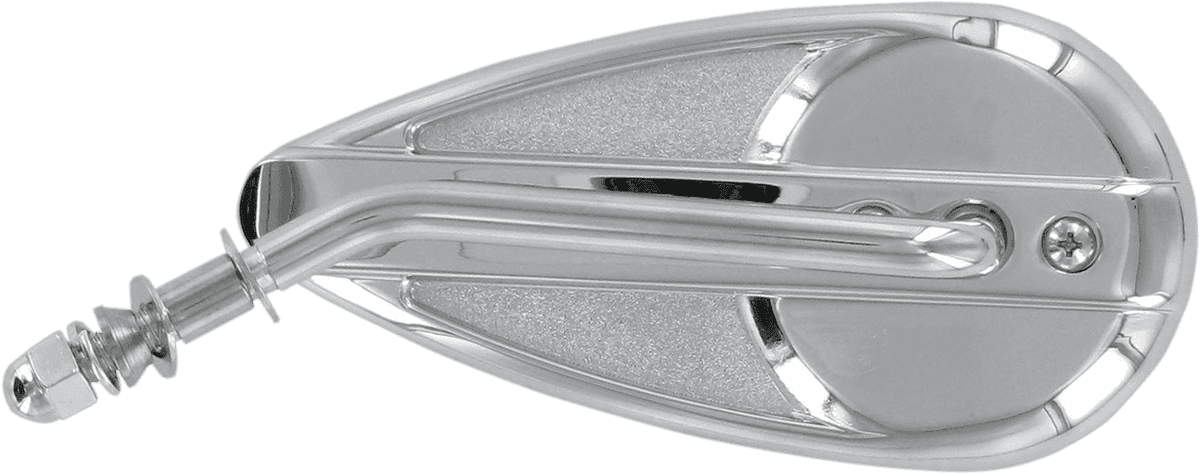 DRAG SPECIALTIES DS300017 Mirror - Side View - Teardrop - Chrome - Left - Each