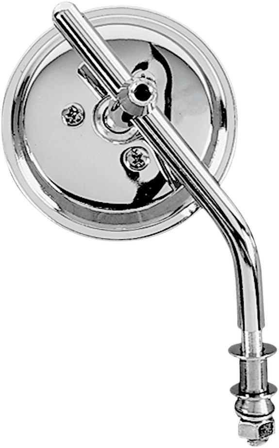 DRAG SPECIALTIES DS-302051 Mirror - Custom - Side View - Round - Chrome - Left/Right - 3" - Each