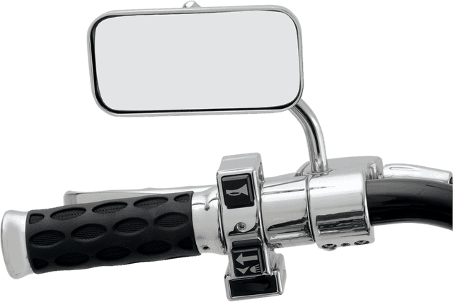 DRAG SPECIALTIES DS-302083 Mirror - Side View - Rectangle - Chrome - Each — image 1 of 3