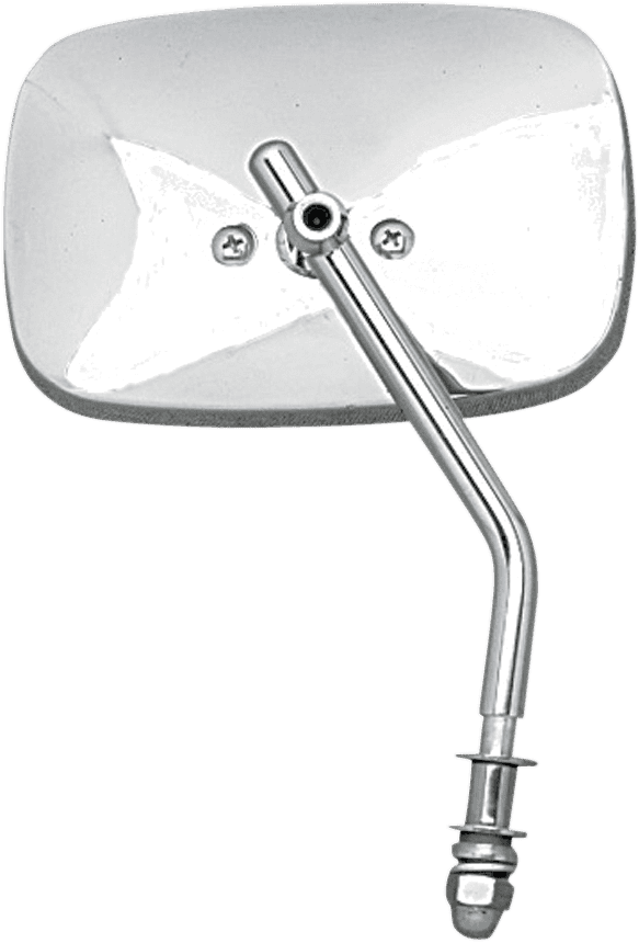 DRAG SPECIALTIES DS-302108 Mirror - Die-Cast - Side View - Standard - Chrome - Left/Right