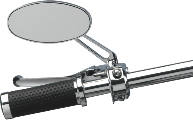 DRAG SPECIALTIES DS-302150 Mirror - Stealth I - Side View - Oval - Chrome — image 3 of 3