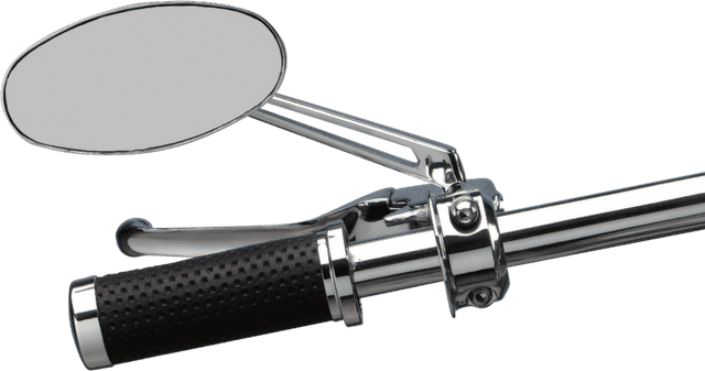 DRAG SPECIALTIES DS-302152 Mirror - Stealth II - Side View - Oval - Chrome — image 2 of 2