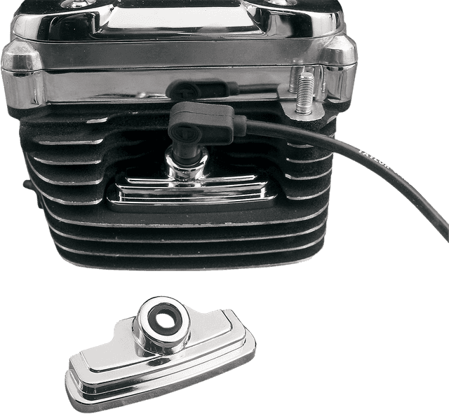 DRAG SPECIALTIES DS-305003 Bolt Covers - Chrome - 80"