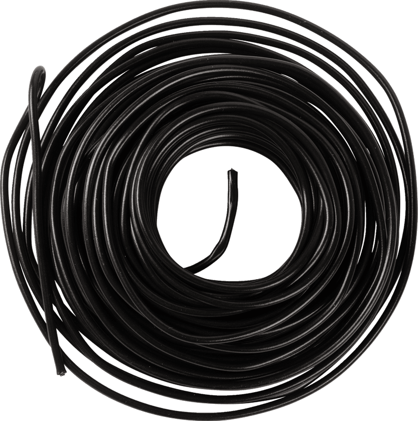 DRAG SPECIALTIES DS-305170 35' Wire Spool - 16 Gauge - Black