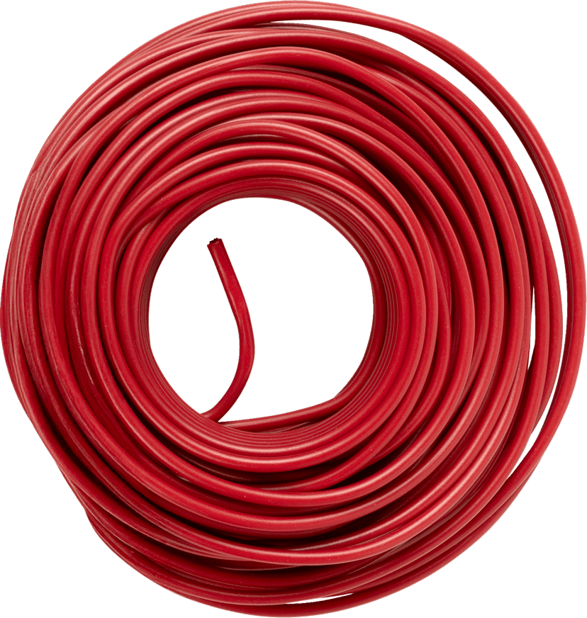 DRAG SPECIALTIES DS-305182 35' Wire Spool - 16 Gauge - Red