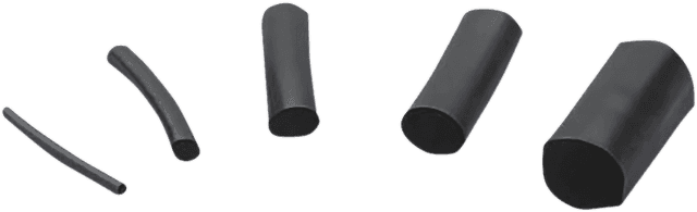 DRAG SPECIALTIES DS-305193 Shrink Tube .375" to .188" 5' - Black — image 2 of 2