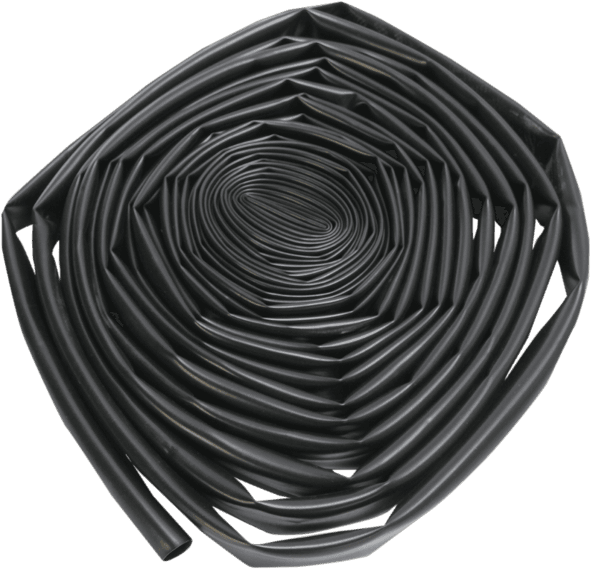 DRAG SPECIALTIES DS-305196 Shrink Tube .500" to .250" - 25' - Black