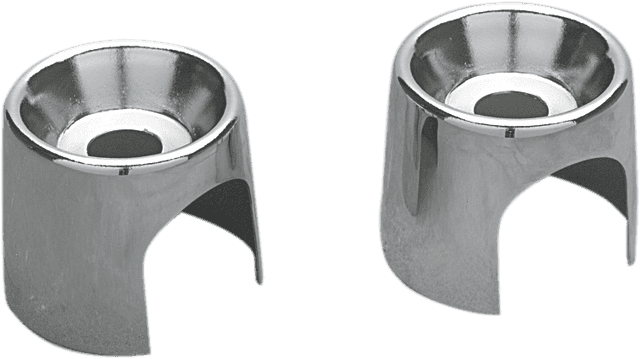 DRAG SPECIALTIES DS-310011 Upper Shock Bolt/Stud Cover - Chrome - '70-'86 FX/FL